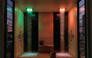 Odkryj Magiczną Moc Chromoterapii z Deszczownicami LED od Aquatec