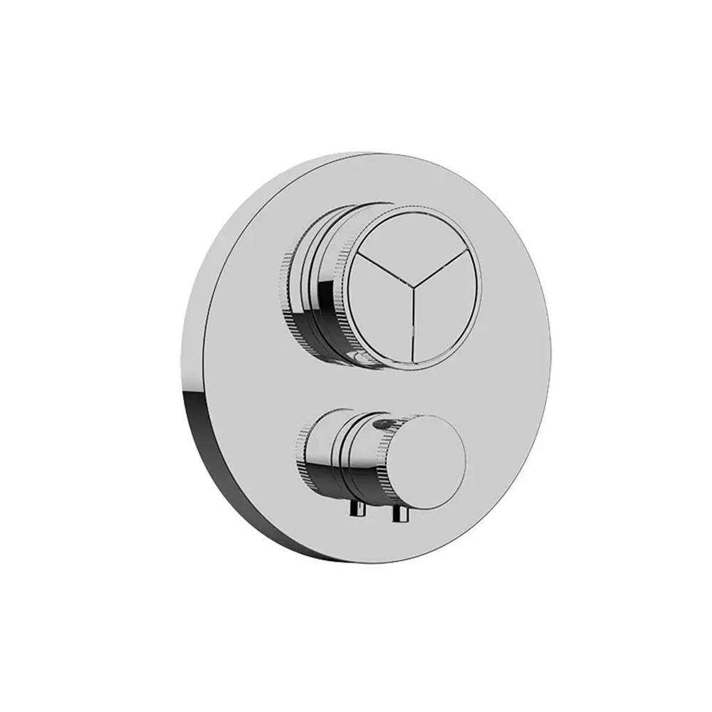 Termostat Round Push