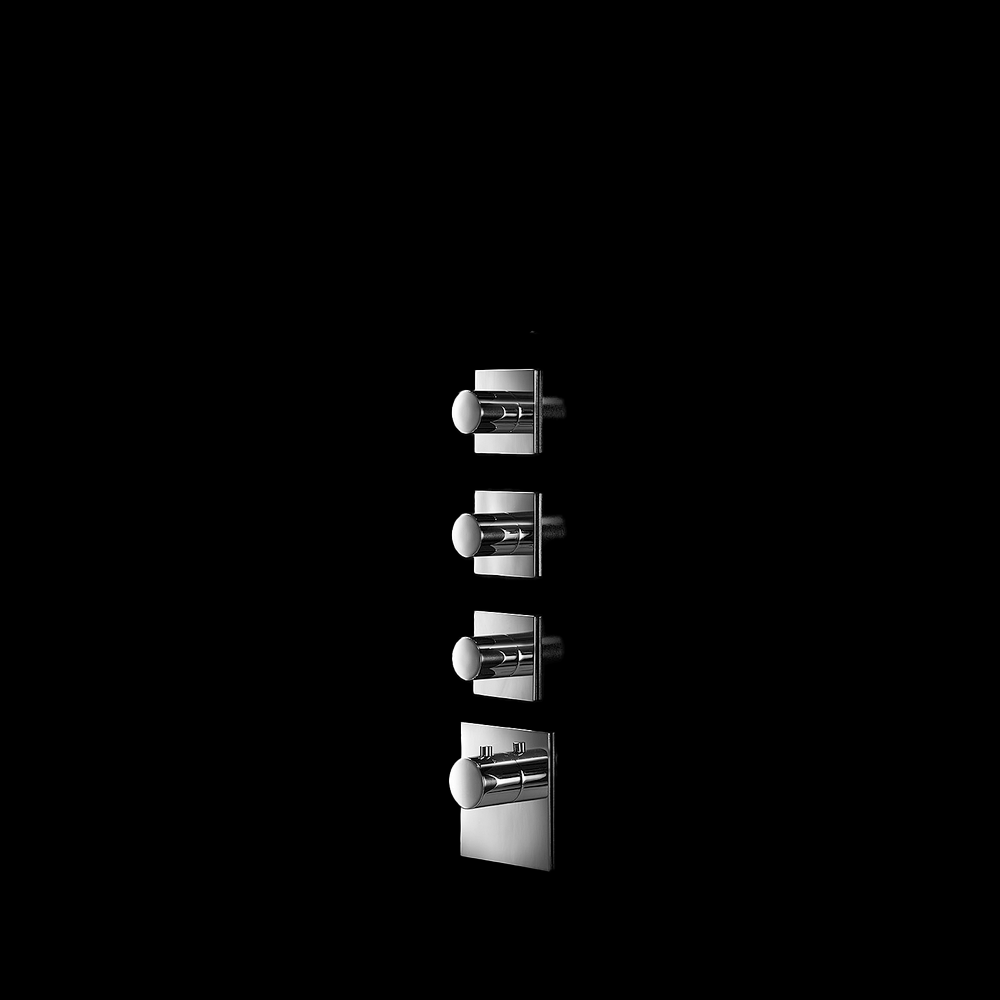 Termostat Round on Square AB.03.180083.chrom