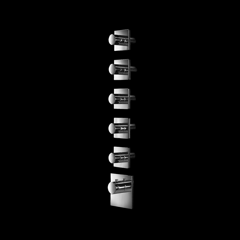 Termostat Round on Square AB.56.180085.chrom